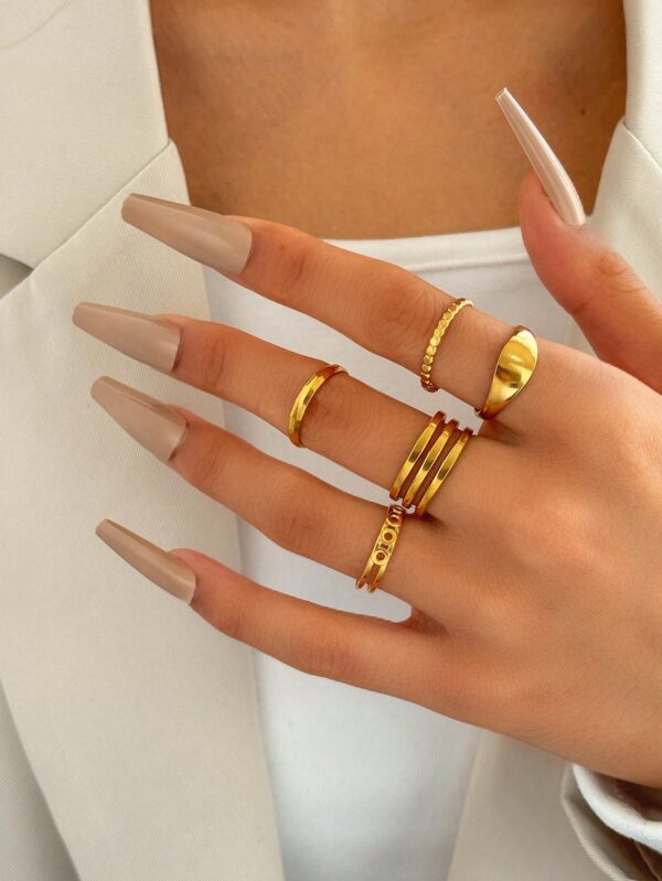 Trendy Knuckle Ring Set