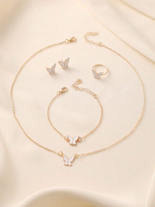 Butterfly Necklace Set