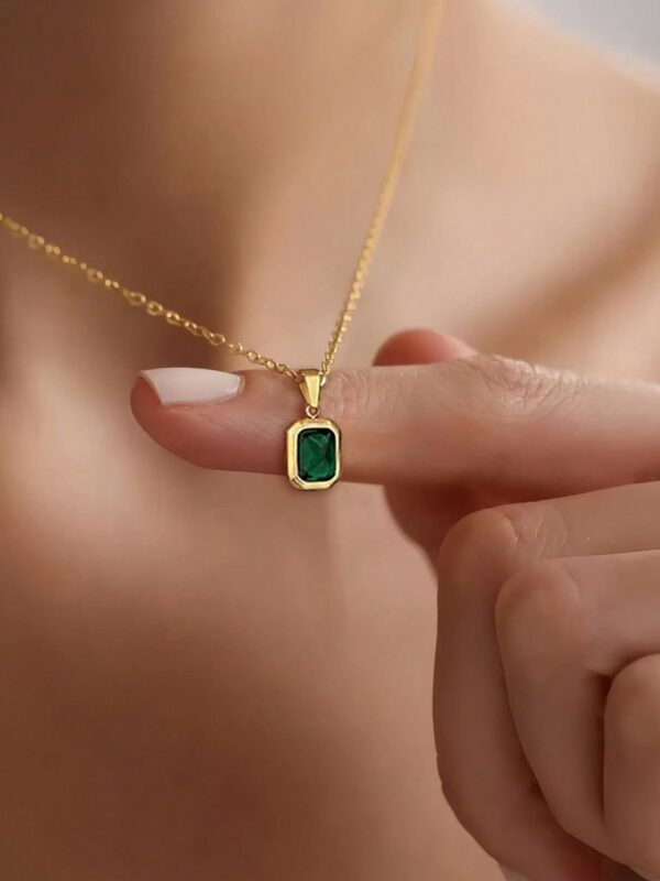 Square Pendant Necklace