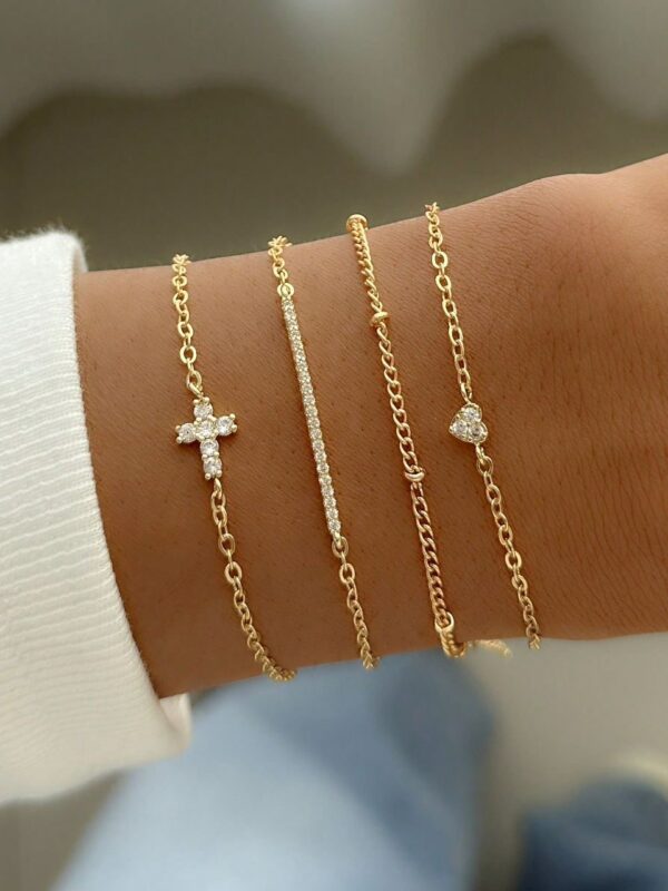 Cross Bracelet Set
