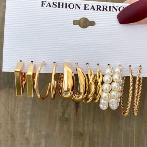 Big Earring Set (6 Pairs)