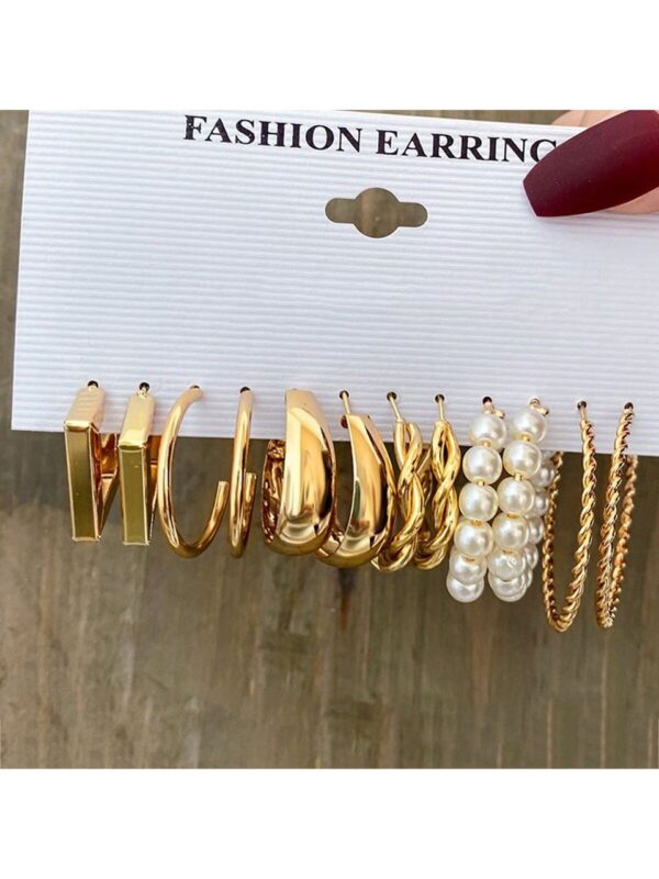 Big Earring Set (6 Pairs)