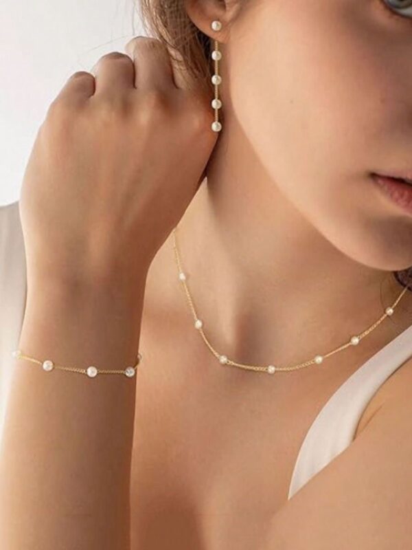 Pearl Necklace Set - Design 2