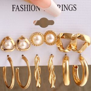 Earring Set (6 Pairs)