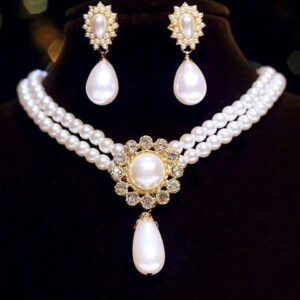 Pearl Necklace Set