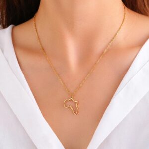 Africa Pendant Necklace