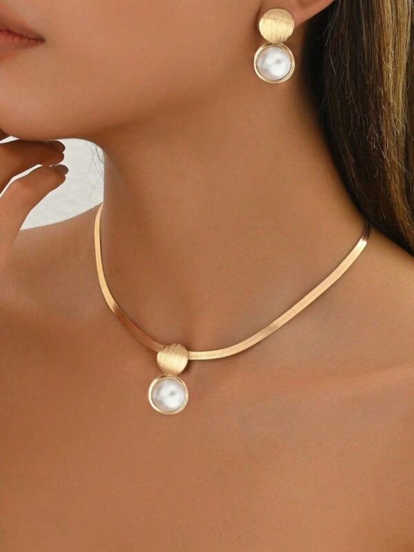 Pearl Necklace Set